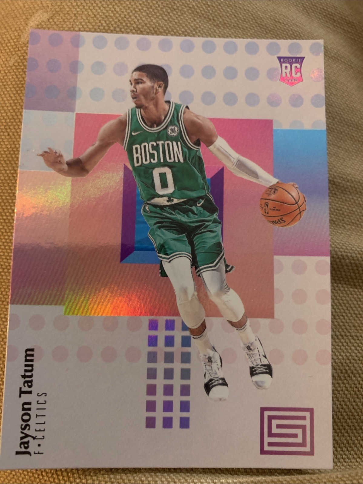 2017-18 Status Jayson Tatum Rookie Card RC #128 Celtics