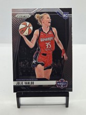 2024 Panini Prizm WNBA Julie Vanloo Rookie RC Washington Mystics #42