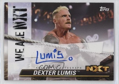 2021 Topps WWE NXT We Are NXT /250 Dexter Lumis #A-DL Auto 1l8x