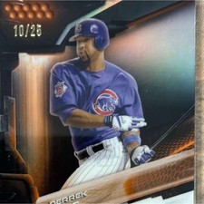 Topps Chrome Black 2026 Derrek Lee Autograph Cubs CBA-DL Serial Numbered /25