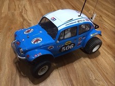 Tamiya Sand Scorcher Vintage Futaba Remote RC VW Baja Bug Beetle Car Works VIDEO