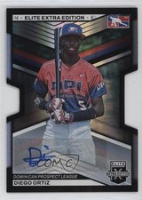 2023 Panini Elite Extra Edition Signatures Die-Cut 214/399 Diego Ortiz Auto 0j81
