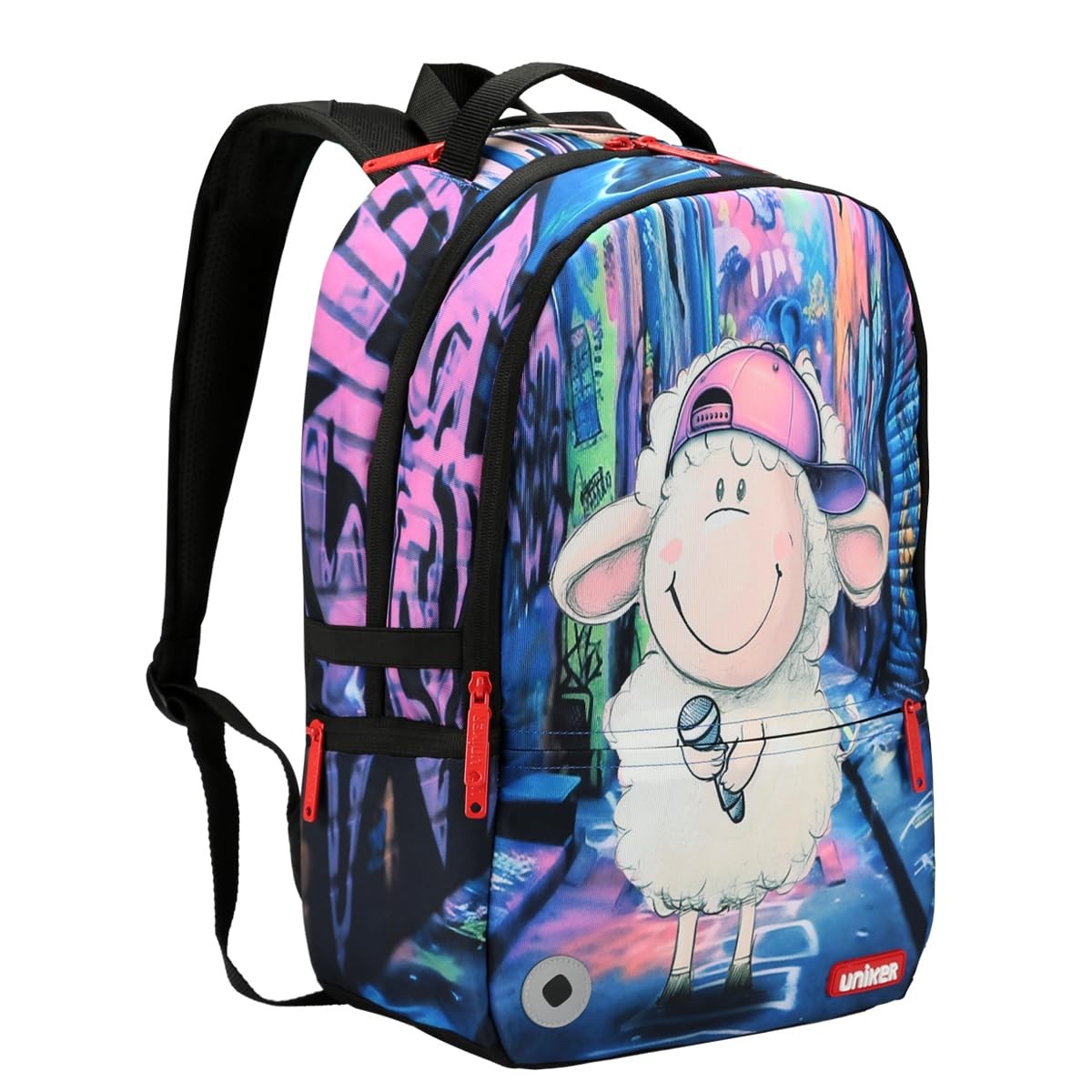 , Graffiti Backpack For Work, Designer Laptop Backpack ...