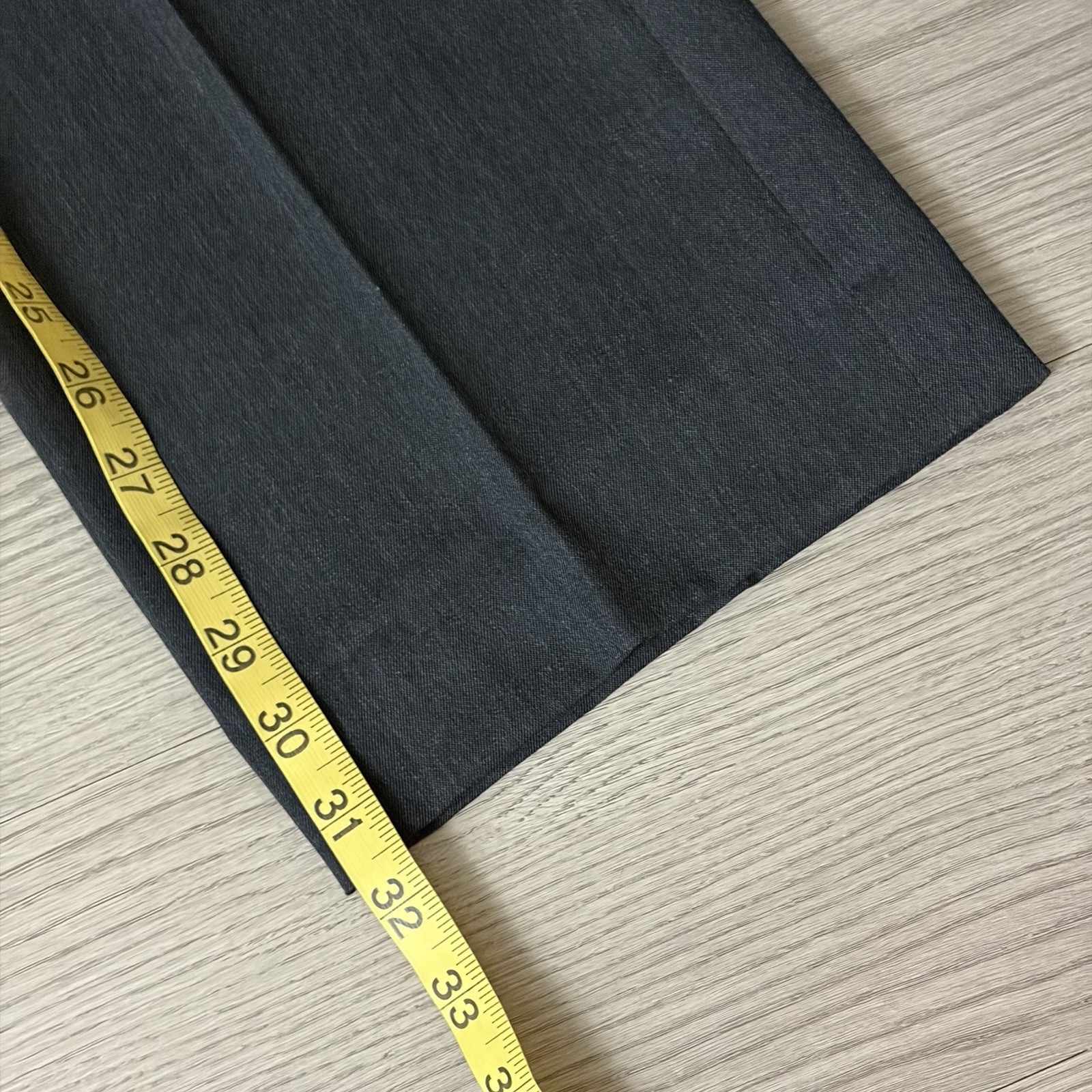 Brooks Brothers 1818 Pants Men's 34x34(34x32) Gray Regent Fit Wool Dress Pants thumbnail 12