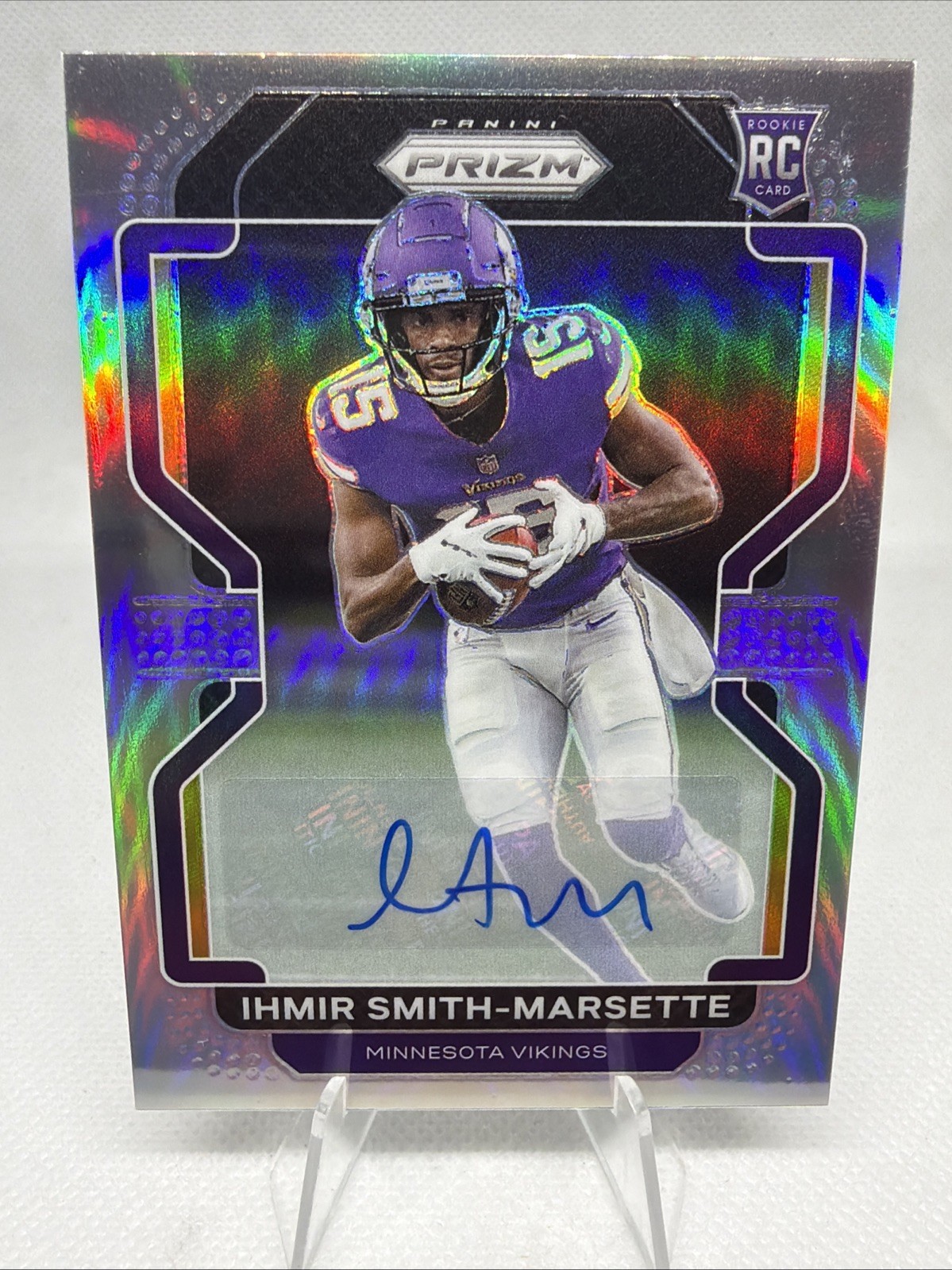 Ihmir Smith-Marsette Panini Prizm #372 Autograph