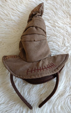 Harry Potter Sorting Hat Headband Brown Sorting Hat Adult Size See Measurements