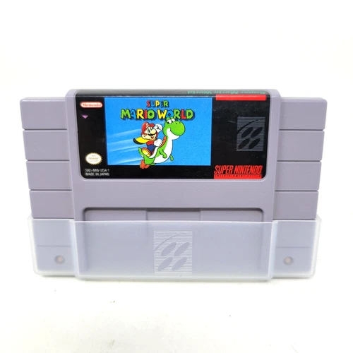 Super Mario World SNES (Super Nintendo) Authetnic Tested Working