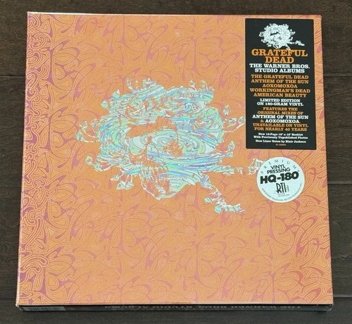 The Grateful Dead The Warner Bros Studio Albums 5 LP 180g  Box Set