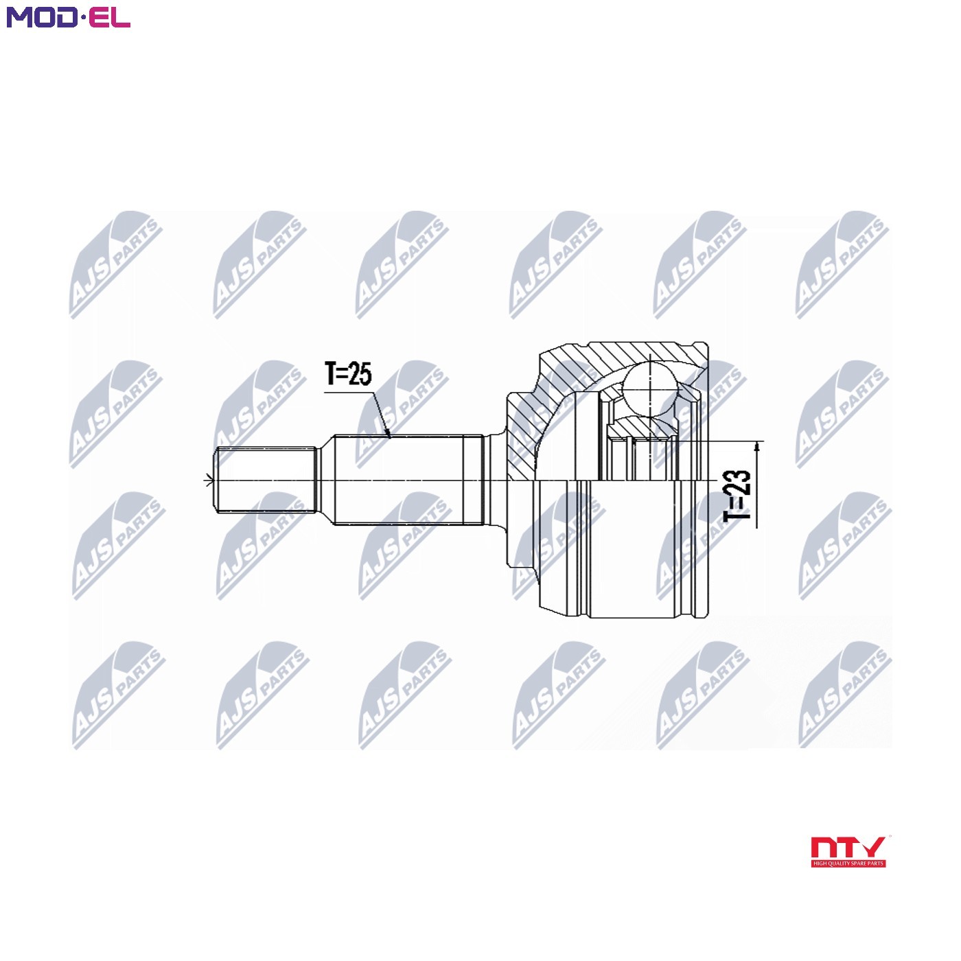 JOINT KIT DRIVE SHAFT NPZ-RE-062 FOR RENAULT CAPTUR MEGANE/III/Hatchback 1.5L - Image 10