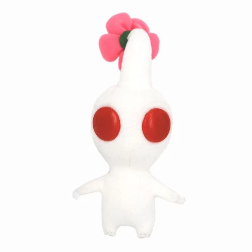 White Pikmin Plush All Star Collection PK09 Sanei Nintendo Authentic Japan New