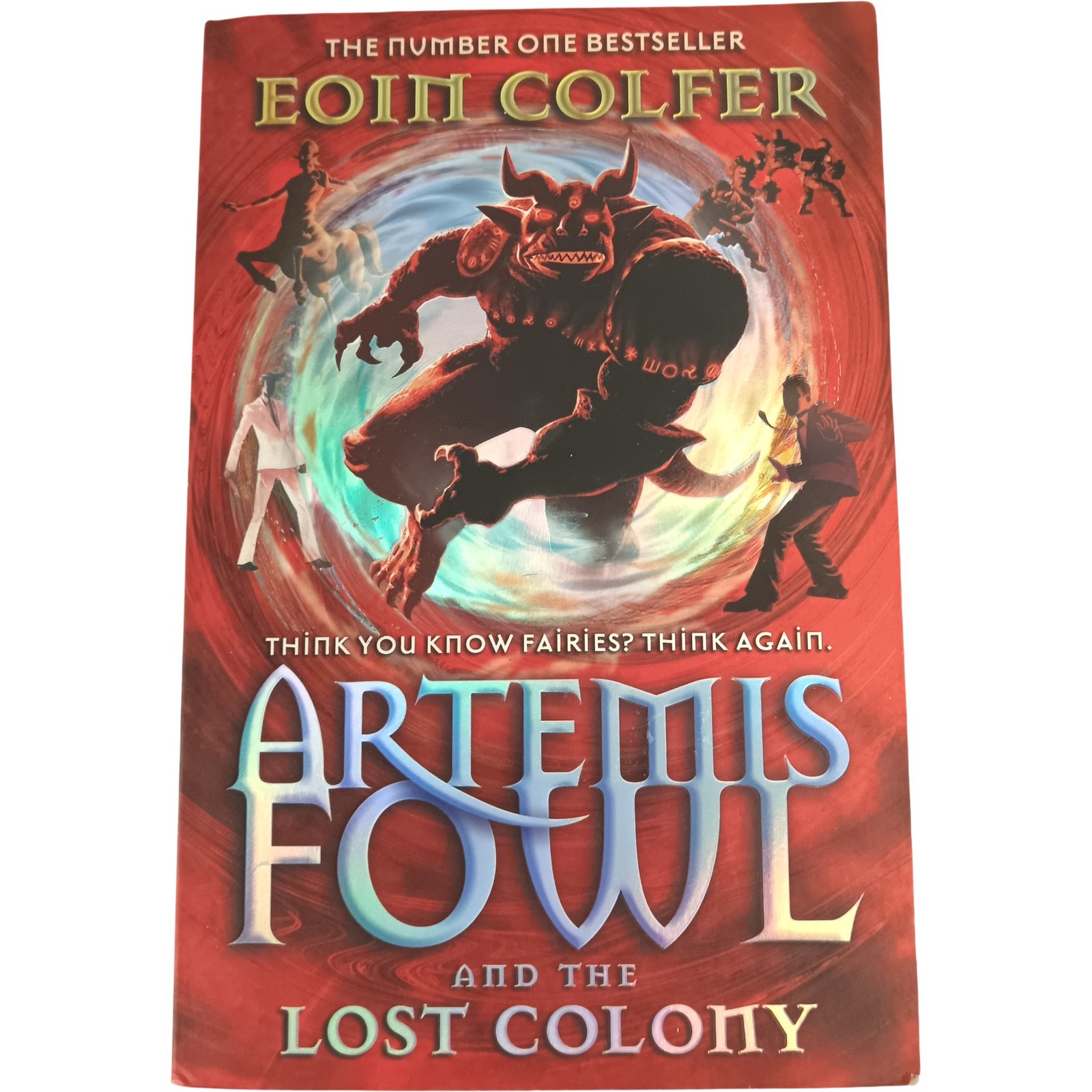 Eoin Colfer Artemis Fowl And The Lost Colony Paperback Book Fantasy Adventure