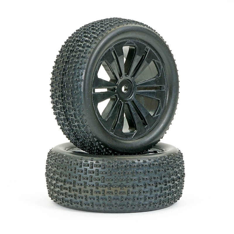 FTX Vantage Front Micro Block Tyre Mounted Split Spoke (Pair)
