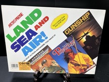 Airborne Ranger; Pirates; Gunship;- Land Sea  Air MicroProse Commodore 64/128