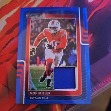 2025 Panini Donruss Optic Football Donruss Threads Von Miller Patch AT