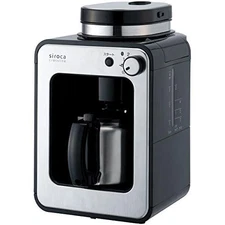 Aucsale Fully Automatic Coffee Maker Siroca Crossline Stainless Server Black