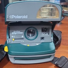 Polaroid OneStep Express 600 Instant Film Camera Green/Gray