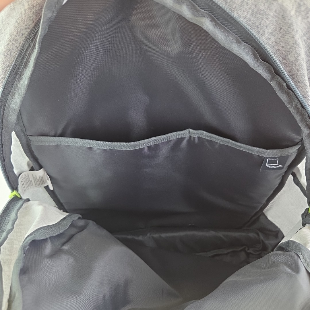 Reebok Essentials Basic Gray Backpack Back pack B… - image 15