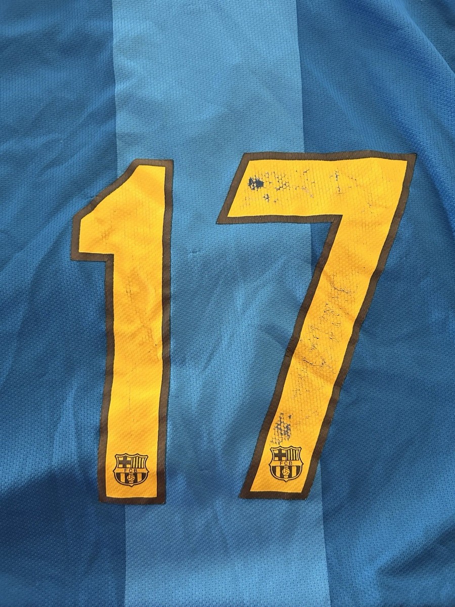 Nike FC Barcelona Camp Nou 1957-2007 Blue Yellow Soccer Jersey | eBay