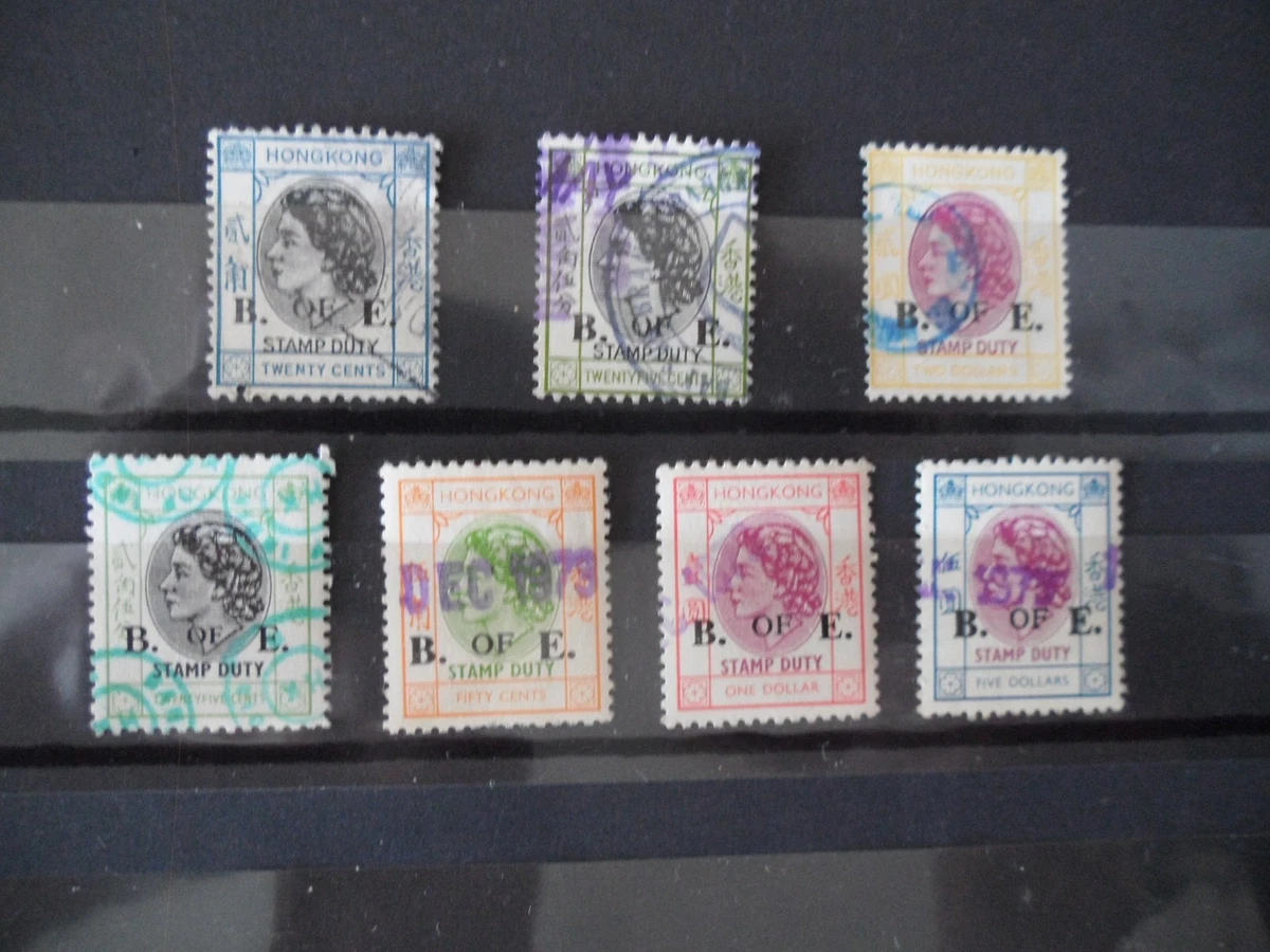 XF/S (Extremely Fine/Superb) Hong Kong Stamps (Pre - 1997) for
