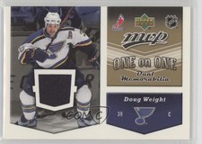 2006-07 Upper Deck MVP One on Dual Jerseys Doug Weight Jason Arnott #OJ-WA 2o7