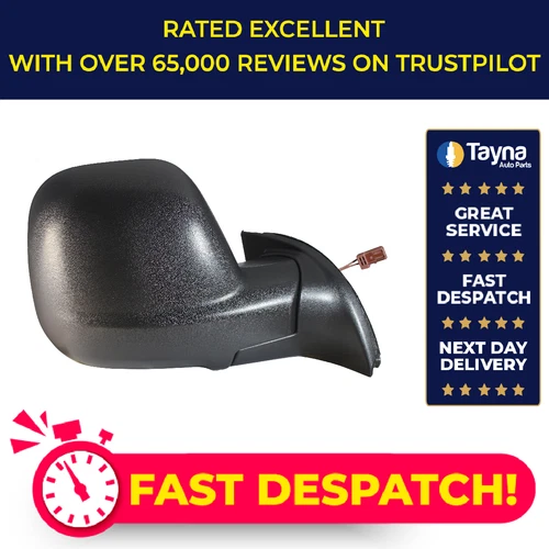Door / Wing Mirror fits PEUGEOT PARTNER 1.6 Right 2013 on O/S Driver Side Apec