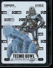 2026 Bo Jackson Battle Arena Tecmo Bowl Edition #ST520 Cannon Sore Thumb