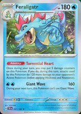 Feraligatr Holo Temporal Forces #041 Pokémon TCG