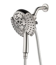 INAVAMZ 2.5GPM Shower Heads with Handheld Spray Combo: 15391-2.5 gpm, Nickel