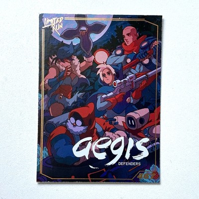 GOLD Trading Card LIMITED RUN GAMES #467  Aegis Defenders  SWITCH, PS4, BRANDNEU