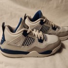 Jordan Air Jordan 4 Retro White Blue Boys Low Top Sneaker US 12C — photo 4