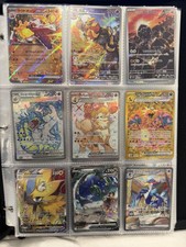 Lotto raccoglitore Pokemon TCG vintage e moderno Alt Art EX Holos Charizard, Mew, 261 