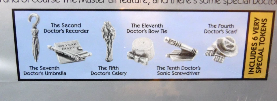 Dr Who Monopoly Collectible 50th Anniversary Edition Factory Sealed - Image 3 of 4