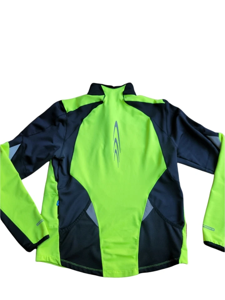 BROOKS Mens Long Sleeve Bright Cycling Pullover Jersey Top Size S - Image 4 of 4