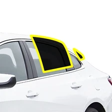 Precut Rear Windows Nano Ceramic Window Tint Film Fits Chevy Malibu 16-24