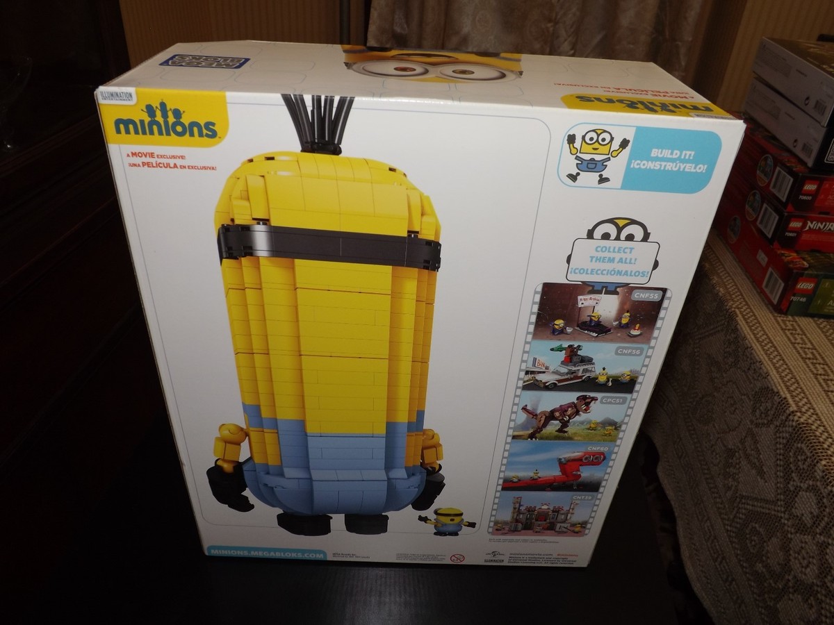 MEGA BLOKS MINIONS BUILD-A-MINION KIT #CNF59 776 PIECES NIB 2015