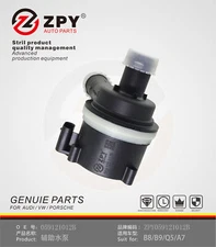 ZPY For VW Touareg AUDI A6 Q5 Auxiliary Electric Coolant Water Pump+Plug