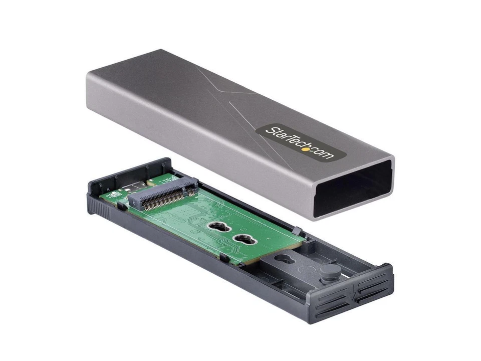 StarTech USB-C 10Gbps to M.2 NVMe or M.2 SATA SSD Enclosure M2USBCNVMESATA - Image 3 of 4