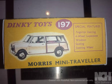 Dinky No197 + 199 Morris Mini-Travellers empty replica boxes