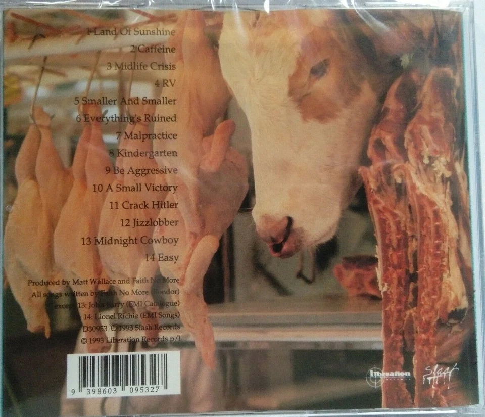 Faith no More - Angel Dust Limited Edition 2 CD München 1992 4 Tracks - Bild 2 von 2