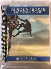 75 Hour broker Pre licensing Course 8th Edition School Of Real estate 36A