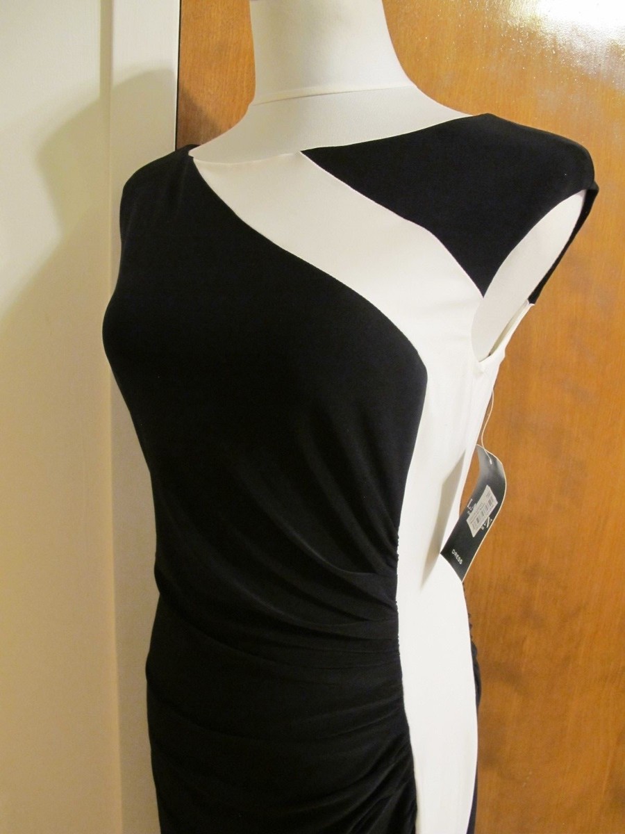 ralph lauren black and white dress Sequin Stripe Gown by Lauren Ralph Lauren