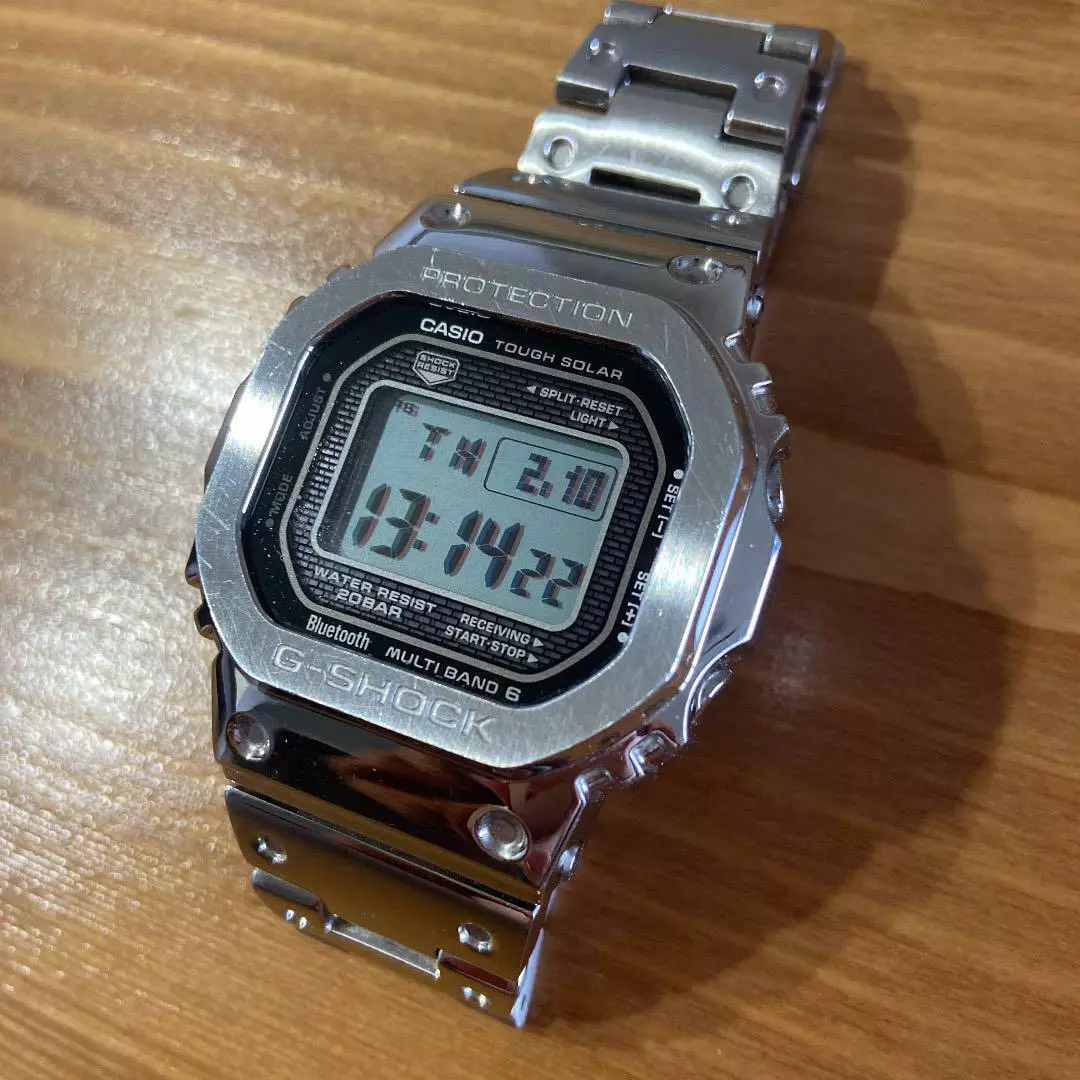 Casio G-Shock Watch GMW-B5000D-1JF Full metal Radio wave solar Mens Japan Import