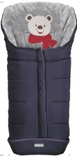 Orzbow Warm Bunting Bag Universal Stroller Sleeping Bag NWT Large Navy Bear