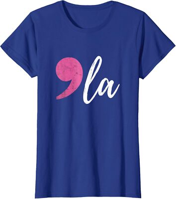 Comma La Vote Kamala Harris For President 2024 Ladies' Crewneck T-Shirt