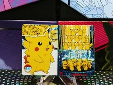 Pokemon Pocket Monsters Vending Prism Holo Vintage Sticker #330 PIKACHU rare