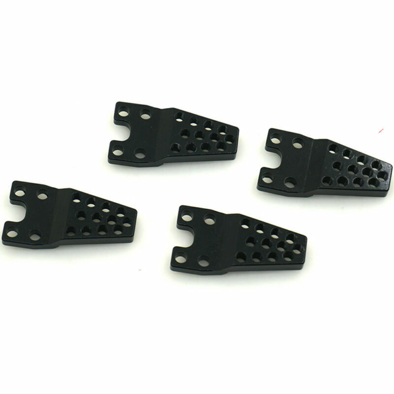AXSPEED 4Pcs/set AlumLower Shock Mount lift Black For Axial SCX10 1/10 Crawler