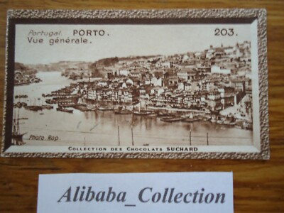 CHROME IMAGE CHOCOLATE COCOA SUCHARD ALBUM COLLECTION EUROPE 203 Porto Portugal