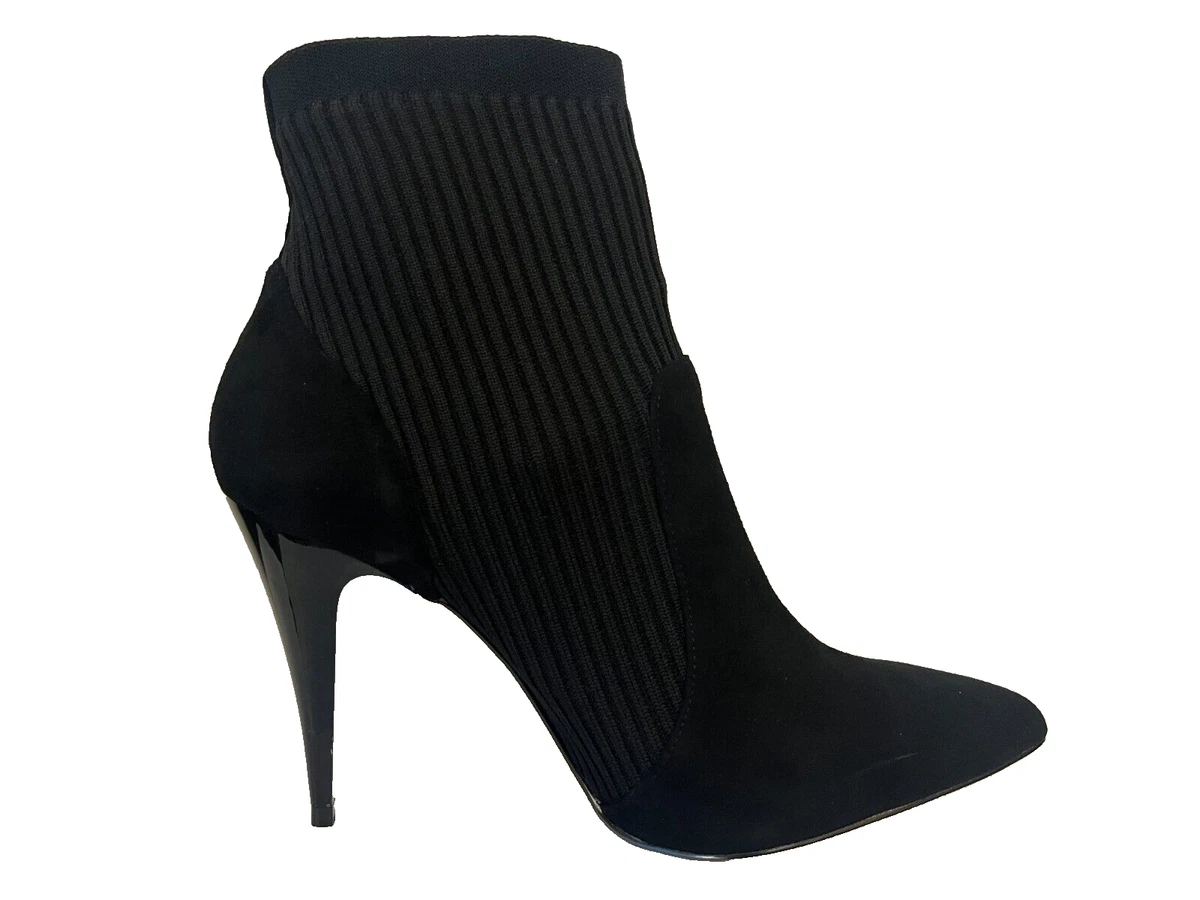 Karen Millen pointed heeled ankle boots UK 7 US 9 EU 40 REF H379