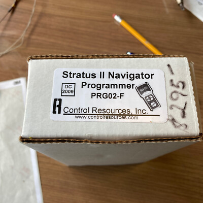 Control Resources PRG02-F Navigator Stratus II Smart Fan Programmer Unit