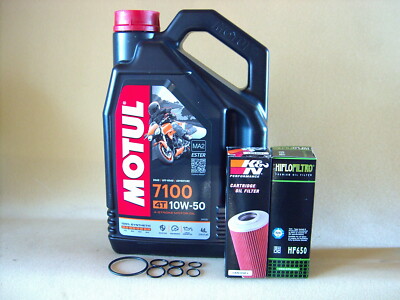 Motul 7100 10W50 Öl + Ölfilter KTM 1050 Adventure - 1190 RC8 RC8R Adventure
